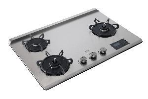 檯面式緻溫不銹鋼三口爐