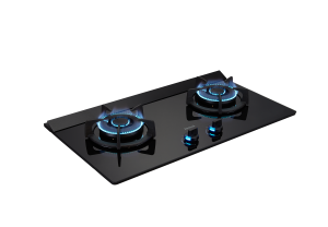 檯面式極炎玻璃雙口爐