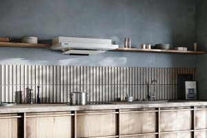 日本製造半隱藏式抽油煙機