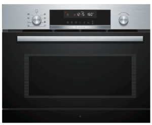 6系列 精巧型嵌入式微波蒸烤爐 60 x 45 cm 不銹鋼