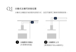 極靜中島雙層導流排油煙機90CM(雙主機)