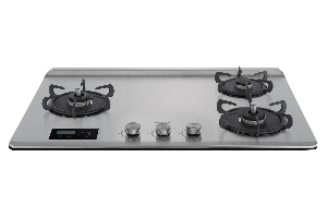 檯面式緻溫不銹鋼三口爐