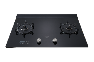 檯面式緻溫玻璃雙口爐