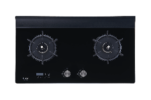 檯面式緻溫玻璃雙口爐