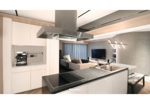 極靜中島雙層導流排油煙機120CM(單主機)