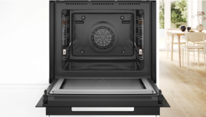 8系列 嵌入式微波烤箱（帶蒸氣輔助） 60 x 60 cm 極緻黑