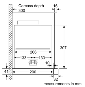 8系列 隱藏式排油煙機 90 cm 不銹鋼