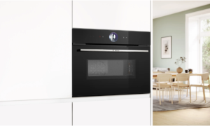 8系列 精巧型嵌入式微波烤箱 60 x 45 cm 極緻黑