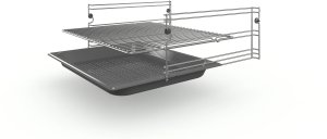 4系列 精巧型嵌入式蒸烤爐 60 x 45 cm 不銹鋼