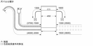 4系列 獨立式洗碗機 45 cm 白色