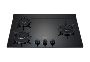 檯面式彩焱玻璃三口爐