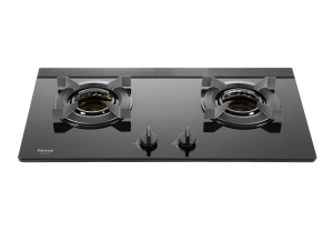 檯面式內焰玻璃雙口爐