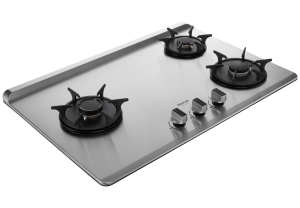 檯面式彩焱不銹鋼三口爐