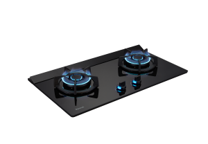 檯面式極炎玻璃雙口爐