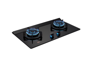 檯面式極炎玻璃雙口爐