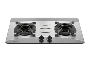 檯面式內焰不銹鋼雙口爐