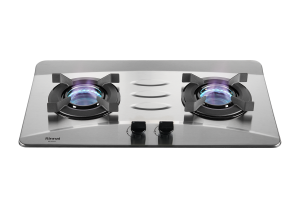 檯面式內焰不銹鋼雙口爐