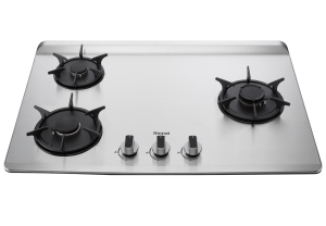 檯面式彩焱不銹鋼三口爐