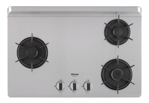 檯面式彩焱不銹鋼三口爐