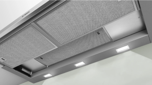 4系列 隱藏式排油煙機 90 cm 金屬銀色