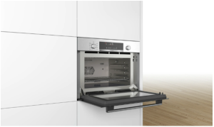 6系列 精巧型嵌入式微波蒸烤爐 60 x 45 cm 不銹鋼