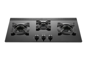 檯面式內焰玻璃三口爐