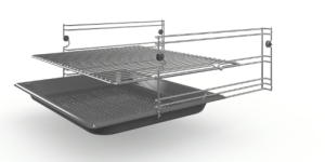 4系列 精巧型嵌入式蒸烤爐 60 x 45 cm 不銹鋼