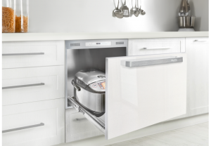 46H炊飯器收納櫃(白/抽屜型)