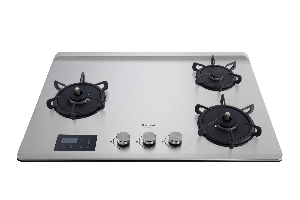 檯面式緻溫不銹鋼三口爐