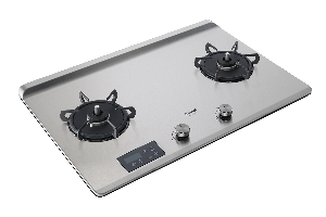 檯面式緻溫不銹鋼雙口爐